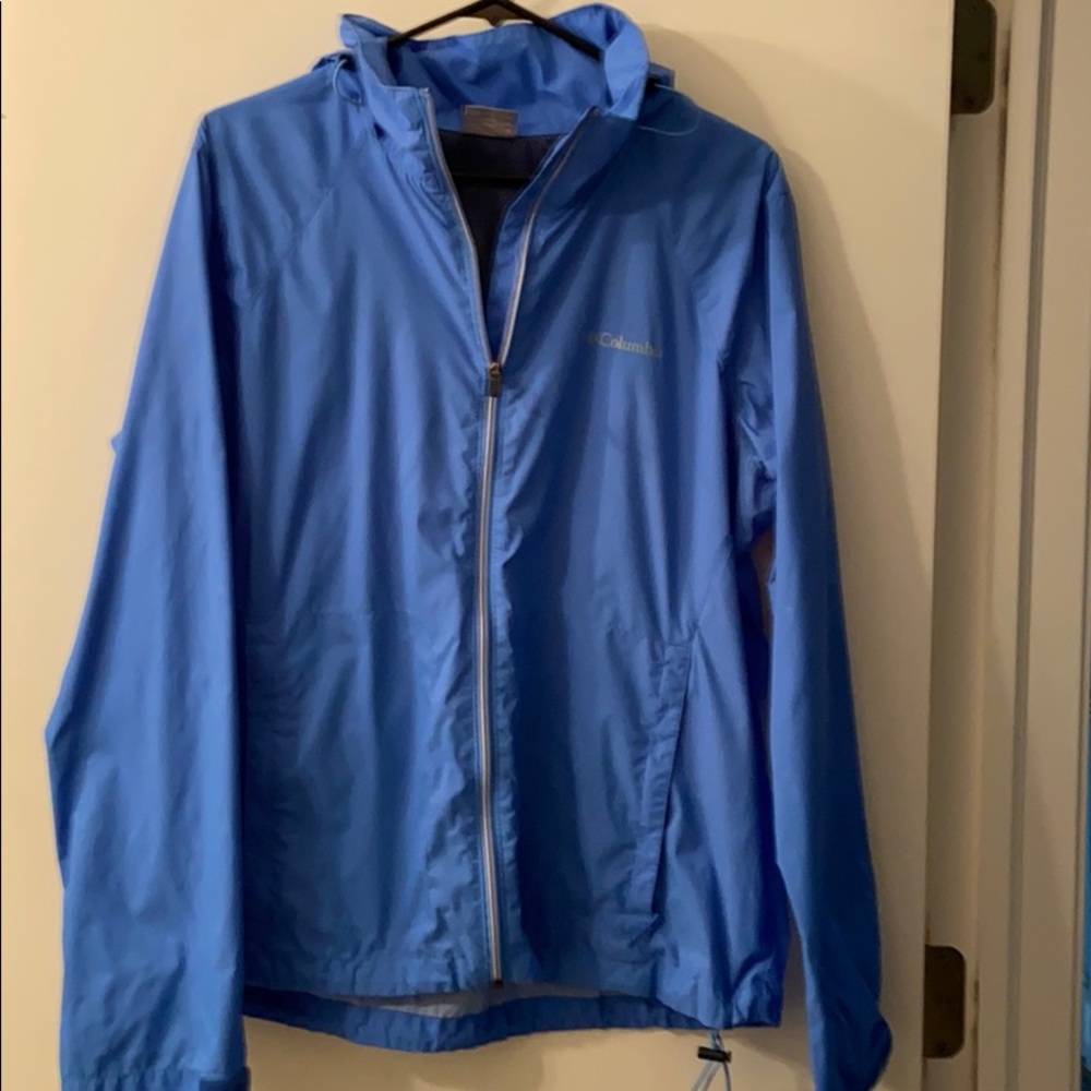 Congrats rain jacket blue size xl